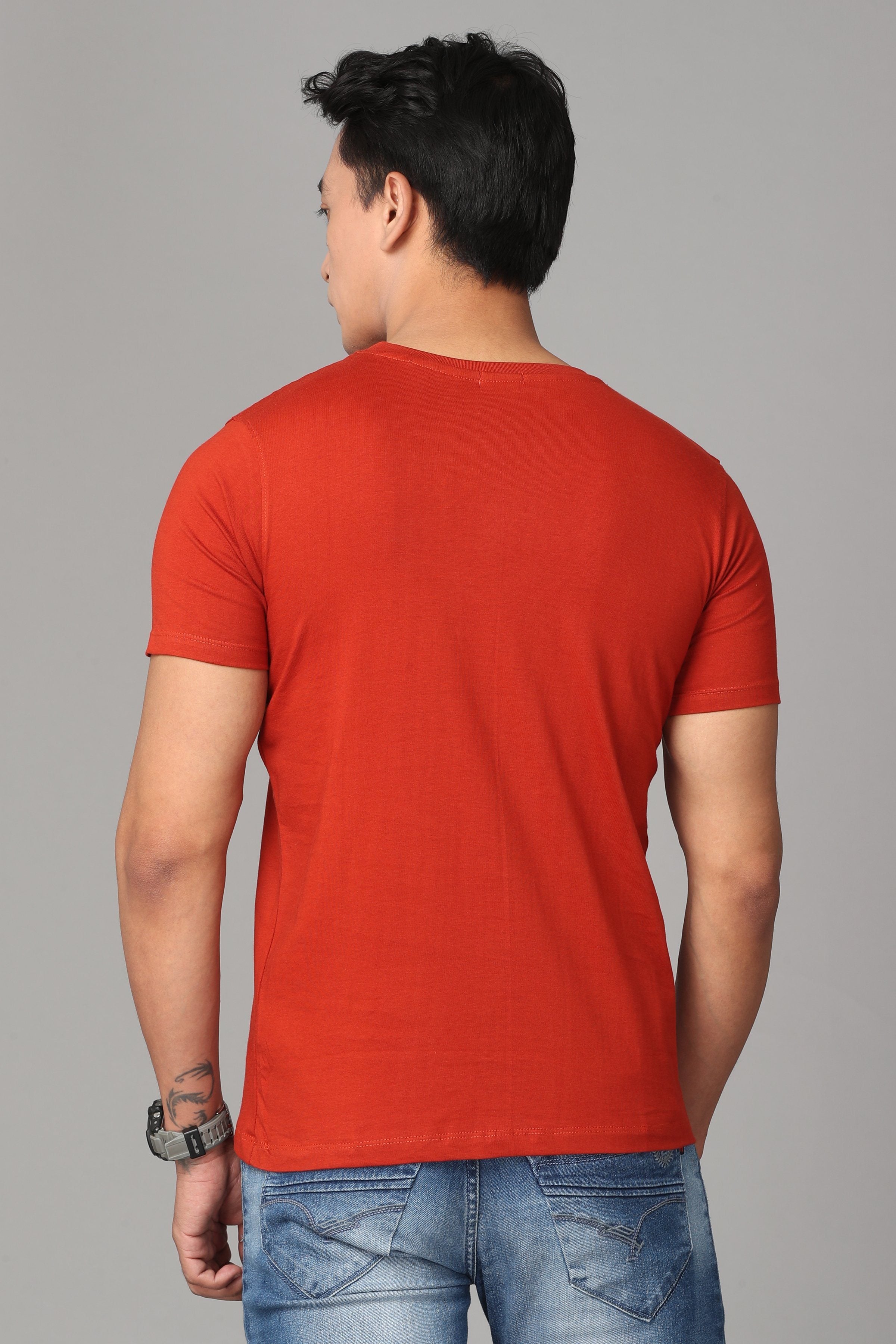 Travel Red T-Shirt T-Shirt KEF 